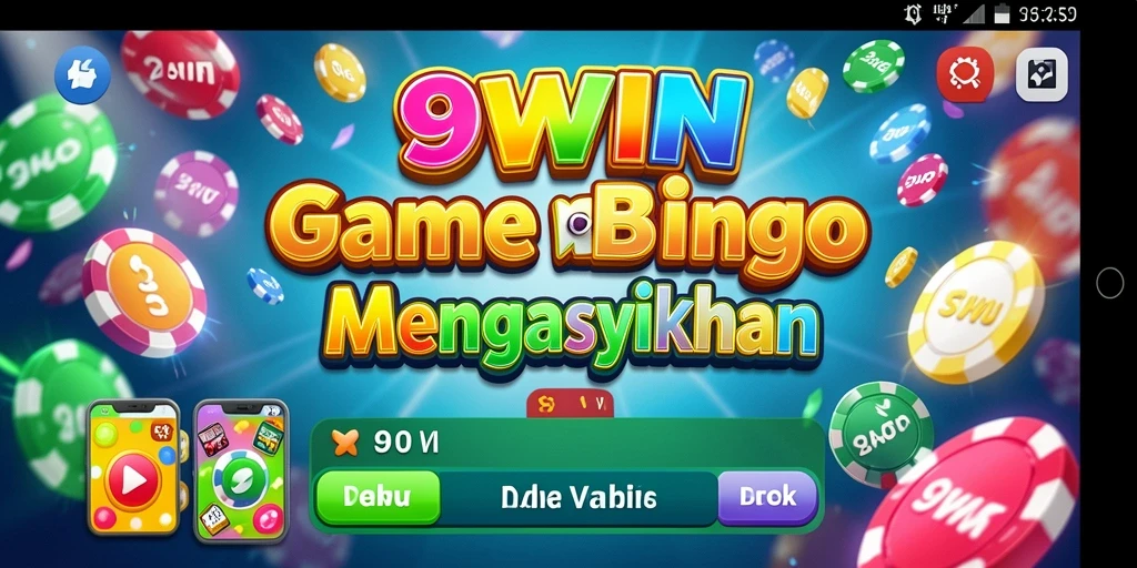 Tampilan gameplay Bingo 9WIN yang seru dan interaktif.