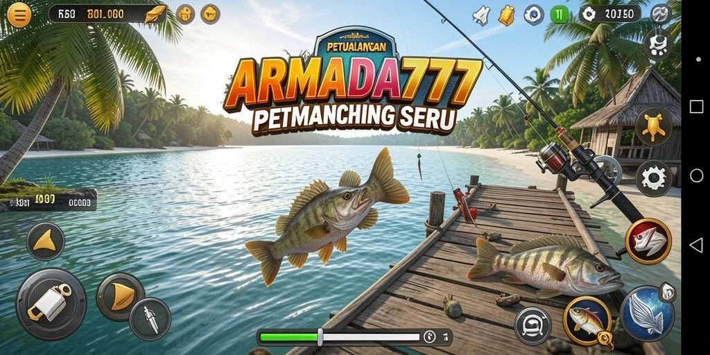 Tangkapan ikan menakjubkan dalam gameplay ARMADA777.