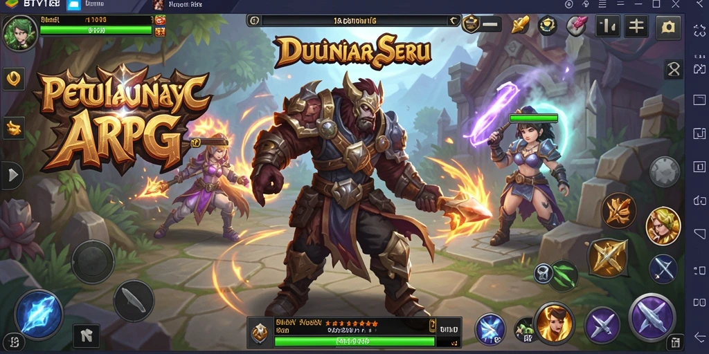 Tampilan gameplay menarik dan penuh aksi dalam BTV168.