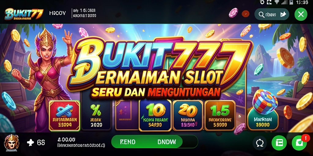 Gameplay BUKIT777 yang mendebarkan dan penuh warna.