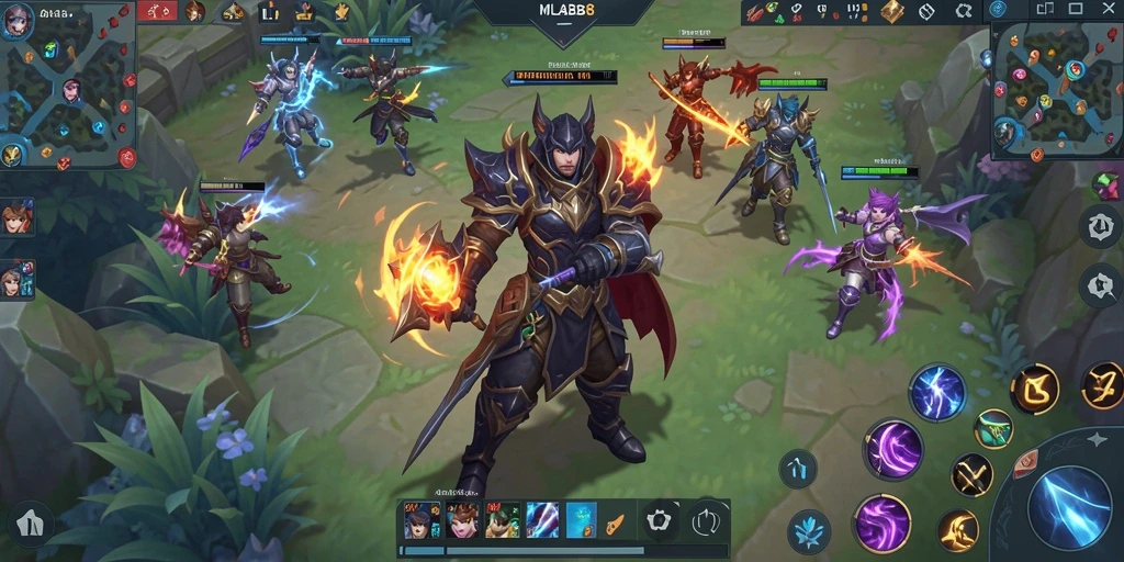 Tampilan gameplay seru dan mendebarkan dari MLBB8 di dunia MMORPG.
